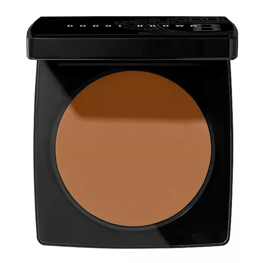 New BOBBI BROWN Sheer Finish Pressed Powder In Golden Brown .31oz/9g.